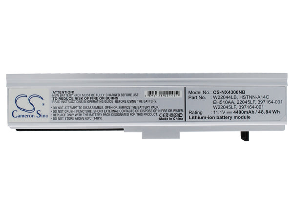 Battery for HP Business Notebook NX4300 397164-001 EH510AA HSTNN-A14C W22044LB