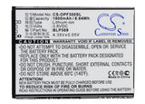 Battery for OPPO 3000 3005 3007 A11 A11 Dual SIM TD-LTE A11t BLP589