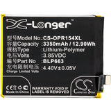 Battery for OPPO CPH1835 PACM00 PACT00 R15 R15 Dual SIM R15 Dual SIM TD-LTE BLP663