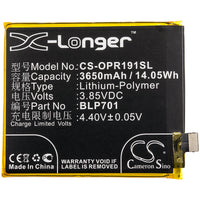 Battery for OPPO 1917 CPH1917 PCAM00 Reno BLP701