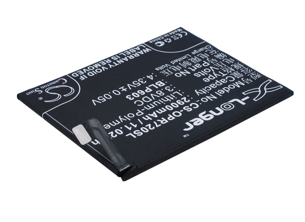 Battery for OPPO R7S R7SM R7ST BLP603