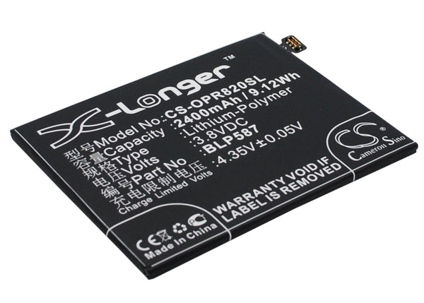 Battery for OPPO R1C R8200 R8205 R8207 BLP587