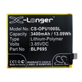 Battery for OPPO R1833 Realme U1 RMX1833 BLP695