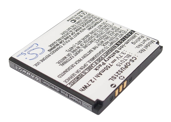 Battery for OPPO U521 BLT015