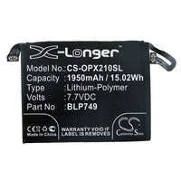 Battery for OPPO Relme X2 Pro RMX1931 BLP749