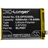 Battery for OPPO Realme GT Neo Realme GT Neo 5G 2021 Realme GT Neo Flash 5G 2021 RMX3031 RMX3350 BLP857