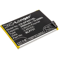 Battery for OPPO Realme 5 Pro RMX1971 BLP731