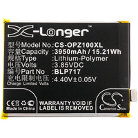 Battery for OPPO 1979 CPH1979 PCDM10 PCDT10 Reno Z Reno Z Dual SIM Reno Z Dual SIM TD-LTE BLP717