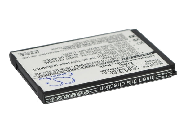 Battery for Alcatel Crystal One Touch 383 OT-203 OT-565 One Touch 103A One Touch 380 OT-109 OT-508PTT B-U8C CAB2170000C1 CAB2170000C2 CAB217000C21 CAB30M0000C1 CAB30U0000C1 OT-BY10 OT-BY20