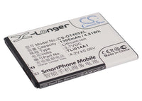 Battery for Alcatel 4028S-2AALUS1 OT-4012A OT-5020T 4013X OT-4012 CAB1400002C1 CAB31C00002C1 TLi014A1