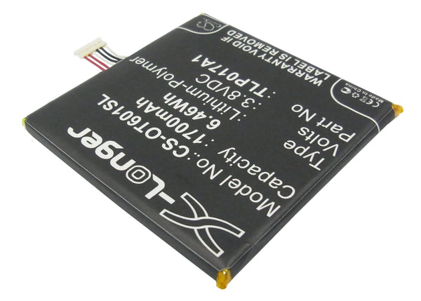 Battery for Alcatel IDOL 2 Mini Idol Mini Idol Mini Dual Sim One Touch Fire E One Touch Idol 2 mini One Touch Idol Mini One Touch Idol Mini Daul One Touch Idol Mini Dual CAC1700001C TLP017A1 TLP017A2