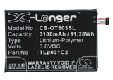 Battery for Orange Nura TLP031C1 TLP031C2