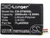 Battery for Alcatel One Touch Pixi 3 8" 3G One Touch Pixi 4 6.0 One Touch Pixi 4 6.0 LTE OT- 9001A OT- 9001X OT-8050D CAC2580010C2 TLp025G2