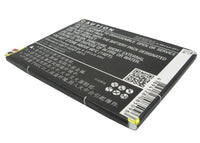 Battery for Alcatel One Touch Fierce XL One Touch Conquest A846L 7048X 7048W 7048A 7048 7046T CAC2500013C2 TLp025A2 TLp025A4