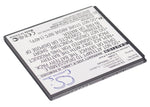 Battery for Alcatel AK47 One Touch 986 OT-986 OT-986+ CAB16D0001C1 CAB16D0002C1 CAB16D0003C1 TLiB5AC
