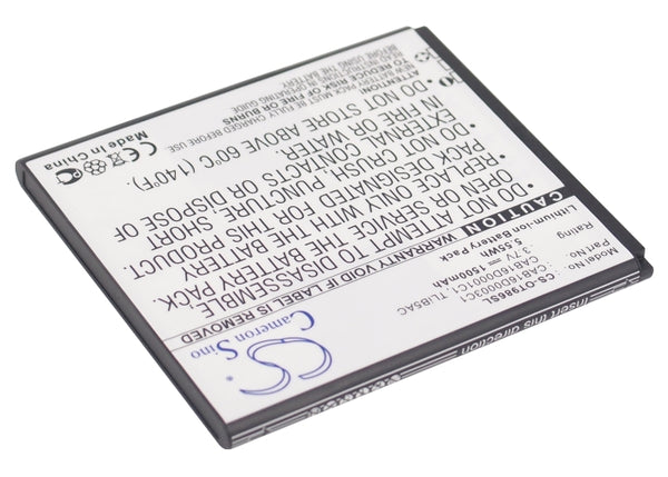 Battery for Alcatel AK47 One Touch 986 OT-986 OT-986+ CAB16D0001C1 CAB16D0002C1 CAB16D0003C1 TLiB5AC