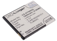Battery for Alcatel AK47 One Touch 986 OT-986 CAB16D0001C1 CAB16D0003C1 TLiB5AC