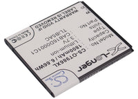 Battery for Alcatel AK47 One Touch 986 OT-986 CAB16D0001C1 CAB16D0003C1 TLiB5AC