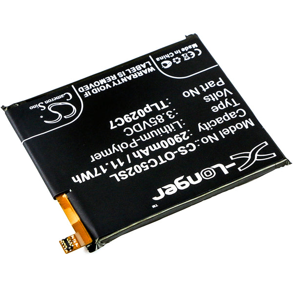 Battery for Alcatel One Touch Idol 3C One Touch Idol 3C TD-LTE OT5026D OT-5026J OT-5606 TLp029C7