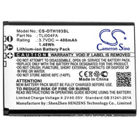 Battery for Alcatel OneTouch 1013X OneTouch 1035D OneTouch 1046D OT-1013X OT-1035D OT-1046D TLi004FA