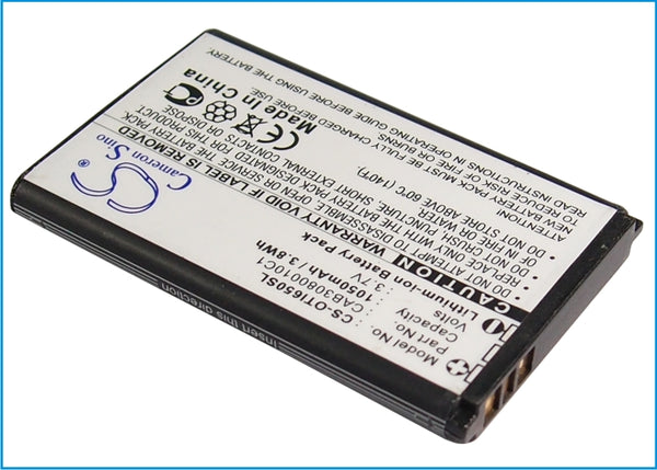 Battery for Alcatel OT-I650 CAB3080010C1