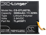 Battery for Alcatel Idol 4 Pro Idol 4s Dual Sim One Touch Idol 4 Pro One Touch Idol 4 Pro TD-LTE One Touch Idol 4S One Touch Idol 4S LTE OT-6070 OT-6070K CAC3000020C1 CAC3000028C2 TLp030F1 TLp030F2