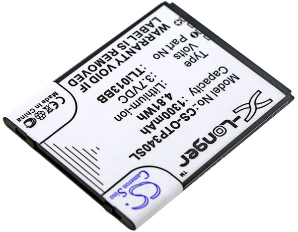 Battery for Alcatel One Touch Pixi 3 4.0 One Touch Pixi 3 4.0 3G OT-4013 OT-4013D OT-4013J OT-4013K OT-4013M TLi013B2 TLi013BB
