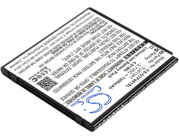 Battery for Alcatel One Touch Pixi 4 3.5 OT-4017 OT-4017A OT-4017D OT-4017F OT-4017G OT-4017S OT-4017X TLi013A1 TLi013A7