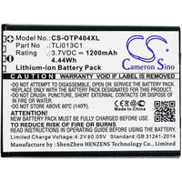 Battery for Alcatel One Touch Go Flip OT-4043S OT-4044T TLi013C1