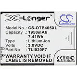 Battery for Alcatel One Touch 4 5.0 One Touch Pixi 4 (5) One Touch Pixi 4 5 OT-5045 OT-5045A OT-5045D OT-5045J OT-5045T TLI020F7