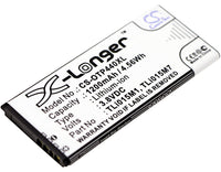 Battery for Alcatel One Touch Pixi 4 4.0 OT-4034 OT-4034D OT-4034X TLi015M1 TLi015M7
