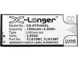 Battery for Alcatel One Touch Pixi 4 4.0 OT-4034 OT-4034D OT-4034X TLi015M1 TLi015M7