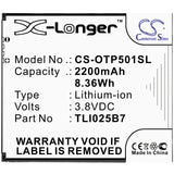 Battery for Alcatel 5011A A3 Plus TLI025B7