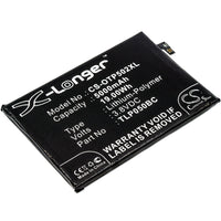 Battery for Alcatel 5023F One Touch Pixi 4 Plus Power One Touch Pixi 4 Plus Power Du CAC5000006CC TLP050BC