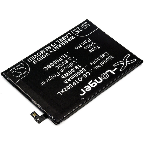Battery for Alcatel 5023F One Touch Pixi 4 Plus Power One Touch Pixi 4 Plus Power Du CAC5000006CC TLP050BC