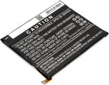Battery for Alcatel 5085D 5085G A5 A5 LED A5 LED Dual LTE A5 LED Dual Sim A5 LED LTE A50 A50 LTE One Touch A5 OT-5085C OT-5085D OT-5085G OT-5085N OT-5085Y OT-6058 Pulsemix CAC2710009CJ TLp027AJ