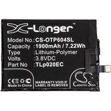 Battery for Alcatel One Touch Pop Up One Touch Pop Up LTE Dual SIM OT-6044 OT-6044D TLp020EC