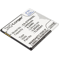 Battery for Alcatel One Touch Pixi 4 6" One Touch Pixi 4 6.0 LTE OT-9001A OT-9001X TLi025A1