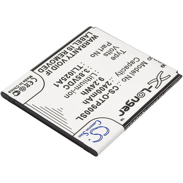 Battery for Alcatel One Touch Pixi 4 6" One Touch Pixi 4 6.0 LTE OT-9001A OT-9001X TLi025A1