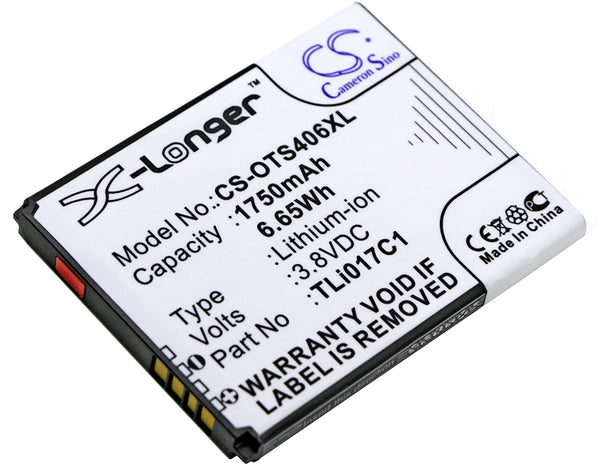 Battery for GreatCall 4043SJ Jitterbug Flip TLi017C1