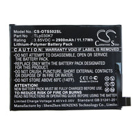 Battery for Alcatel 1S OT-5024D TLp030K7