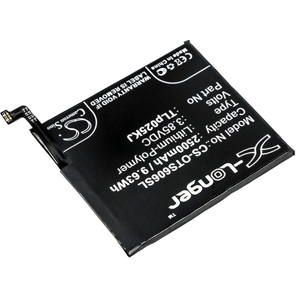 Battery for Alcatel One Touch Idol 5S One Touch Idol 5S LTE OT-6060S OT-6060X TLp025K1 TLp025KJ