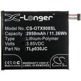 Battery for Alcatel OT-9008D TIM XL 2018 CAC3000034CC TLp030JC