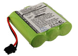 Battery for Panasonic KX-TG210 KX-TG210ALB KX-TG210B KX-TG2397 KX-TG240 KX-TG2400 KX-TG2400B KX-TG2405 KX-TG2407 KX-TG2500 KX-TG2500B KX-TG2500S KX-TG2550 HHR-P401 HHR-P401A PQKK10093 TYPE 16