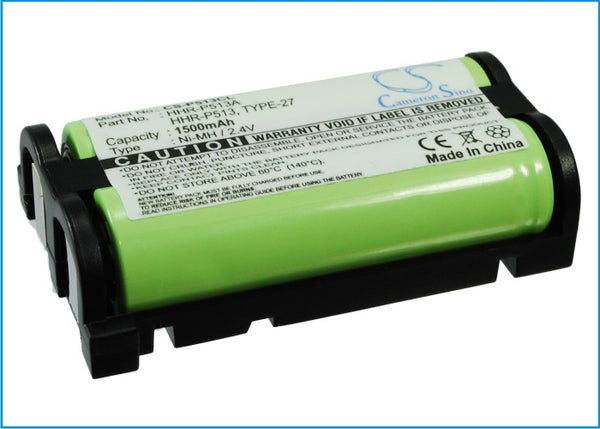 Battery for Panasonic KX-TG2258 KX-TG2249S KX-TG2248S KX-TG2248 KX-TG2238S KX-TG2238 KX-TG2235B KX-TG2235 KX-TG2226WV KX-TG2226SV KX-TG2226BV KX-TG2226 KX-TG2224W HHR-P513 HHR-P513A TYPE 27