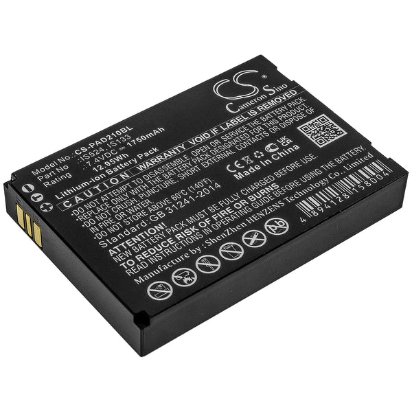 Battery for Pax D210 IS133 IS524