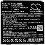 Battery for Pax 25B1001 IS135