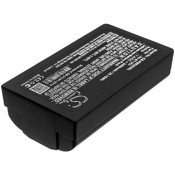 Battery for Brother RJ-2030 RJ-2050 RJ-2140 RJ-2150 PA-BT-003