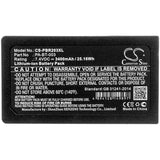 Battery for Brother RJ-2030 RJ-2050 RJ-2140 RJ-2150 PA-BT-003
