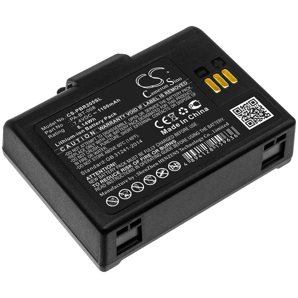 Battery for Brother RJ-2035B RJ-2055WB PA-BT-008